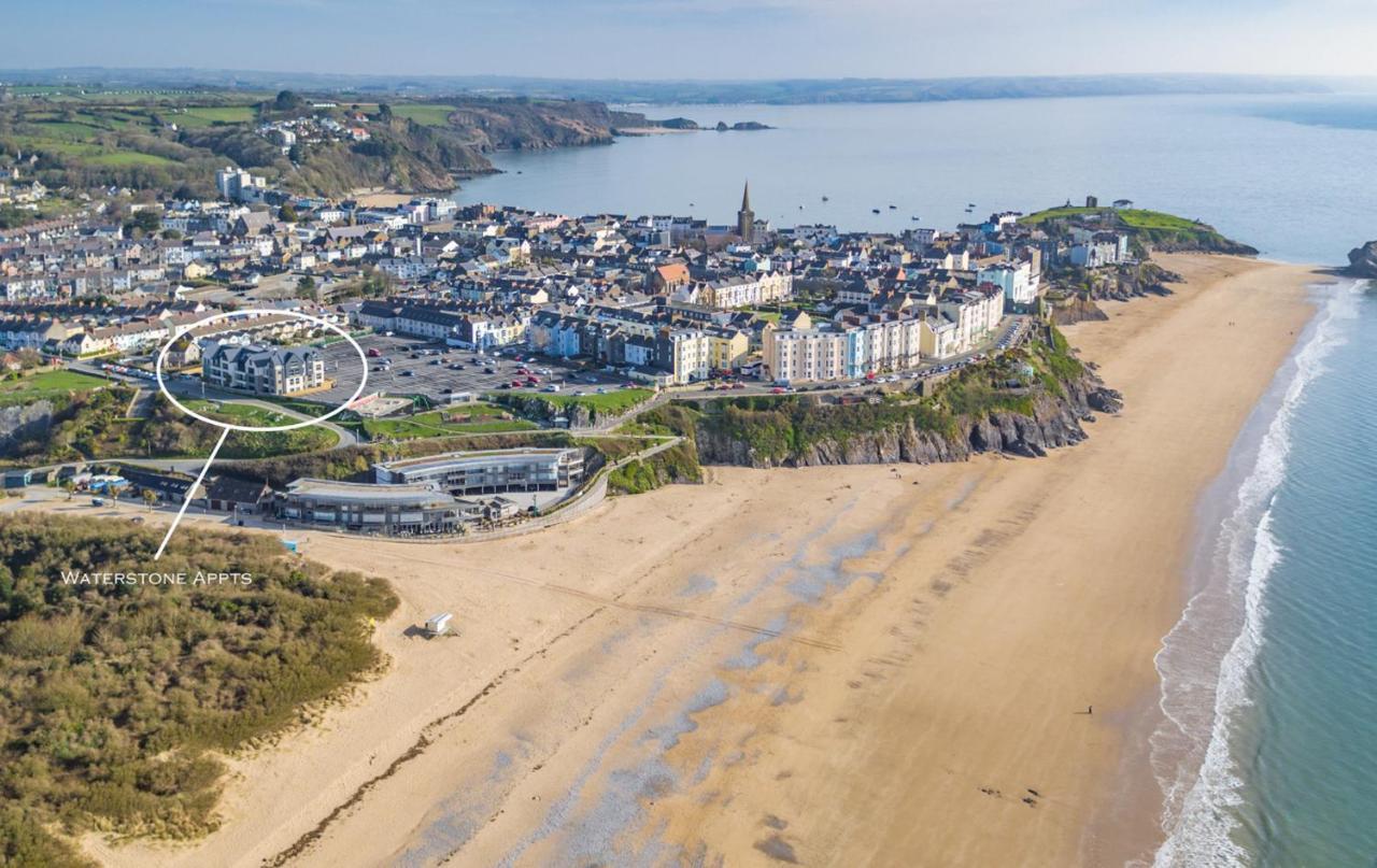Apartment 8 Waterstone House - Luxury Apartment, Sea Views, Pet Friendly Tenby Exterior foto