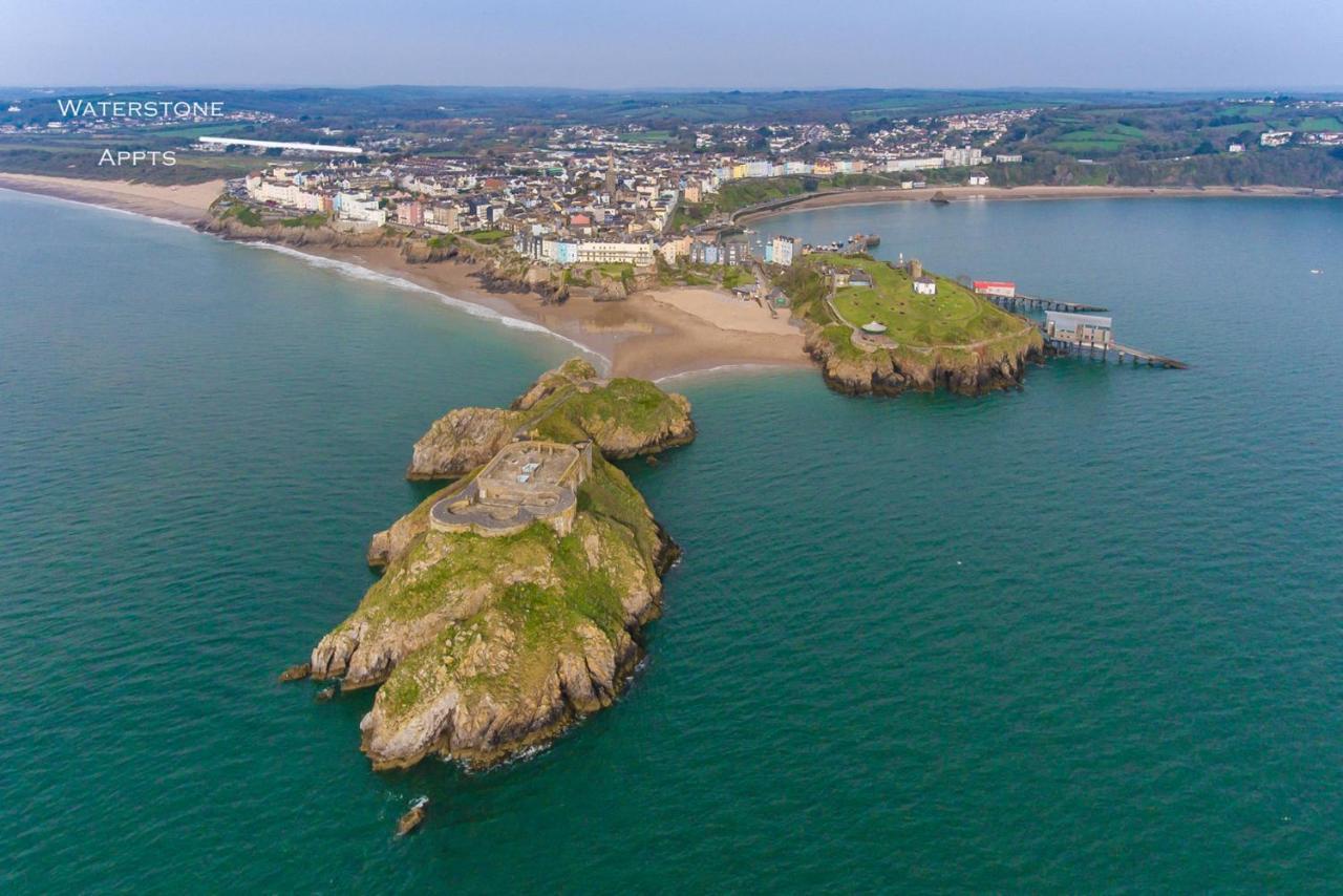 Apartment 8 Waterstone House - Luxury Apartment, Sea Views, Pet Friendly Tenby Exterior foto